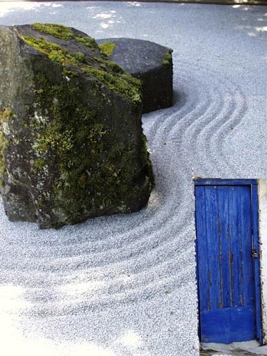 zen stone sand blue door.jpg